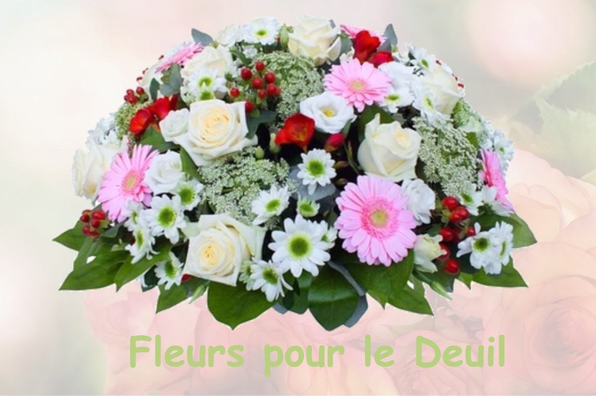 fleurs deuil DOUY-LA-RAMEE